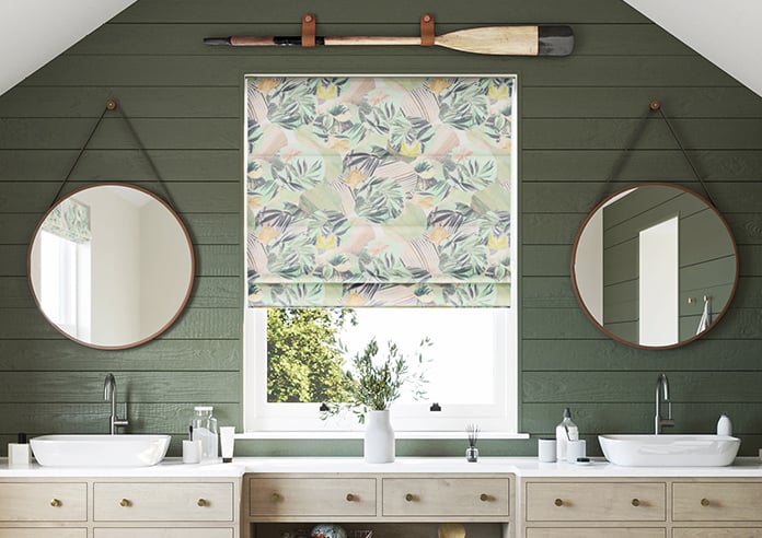 Osaka, Mint - Motorised Roman Blind - Image 3